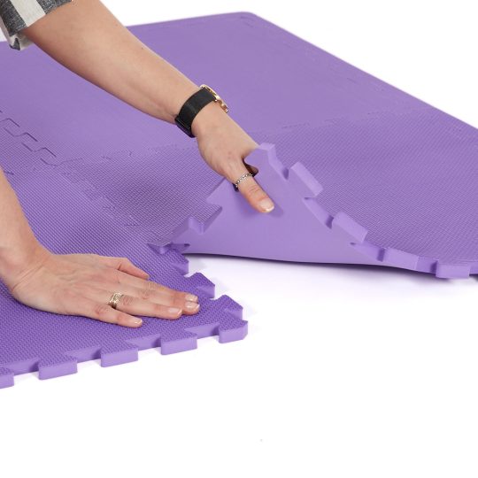 Classic 50cm EVA Foam Floor Tiles (Purple)