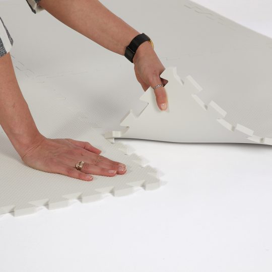 Classic 50cm EVA Foam Floor Tiles (White)