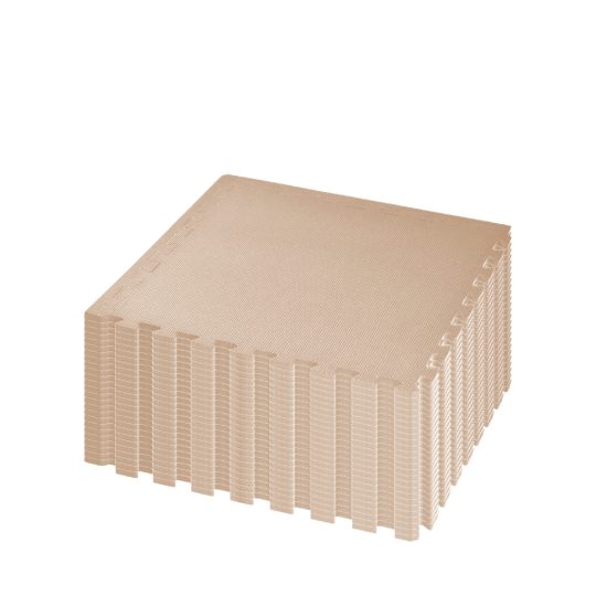 Classic 50cm EVA Foam Floor Tiles (Beige)