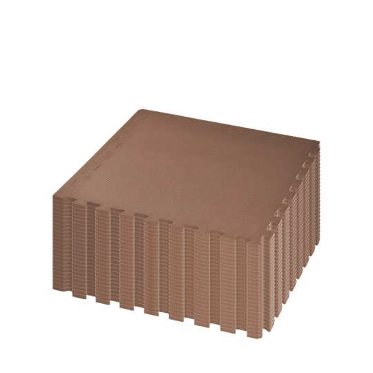 Classic 50cm EVA Foam Floor Tile (Brown)