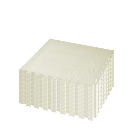 Classic 50cm EVA Foam Floor Tiles (Cream)