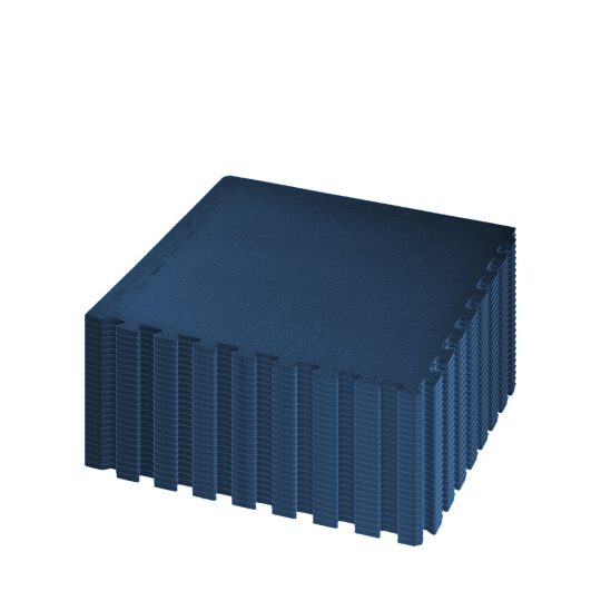 Classic 50cm EVA Foam Floor Tiles (Navy Blue)